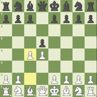 Queen's Gambit Initial Position